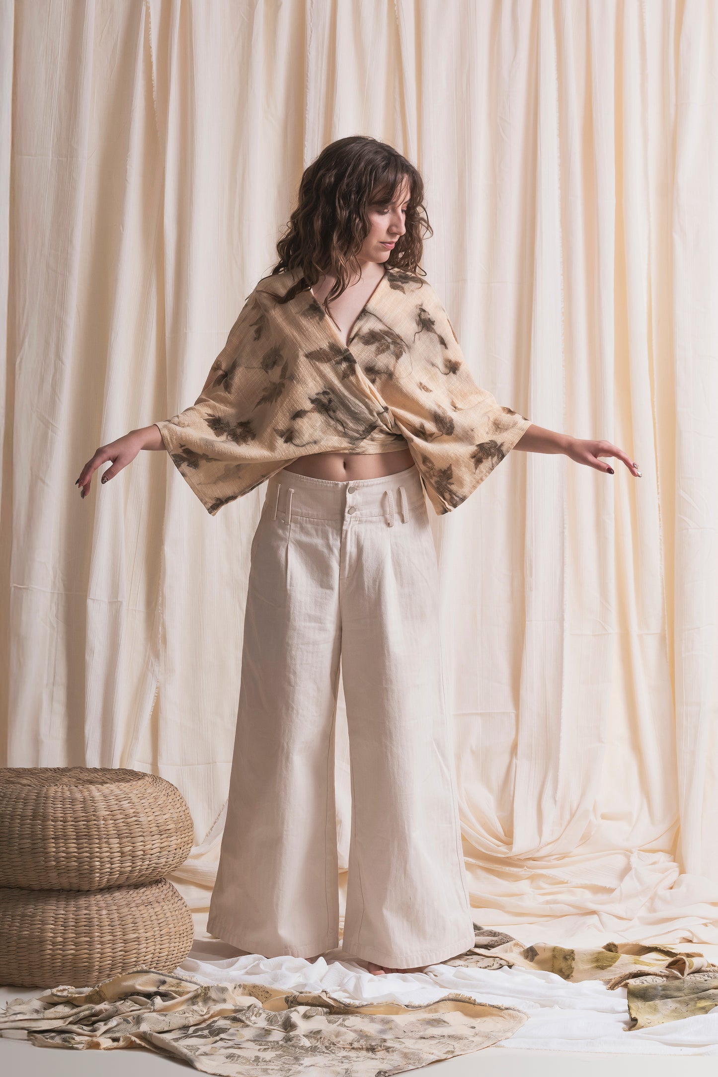 Blusa cruzada