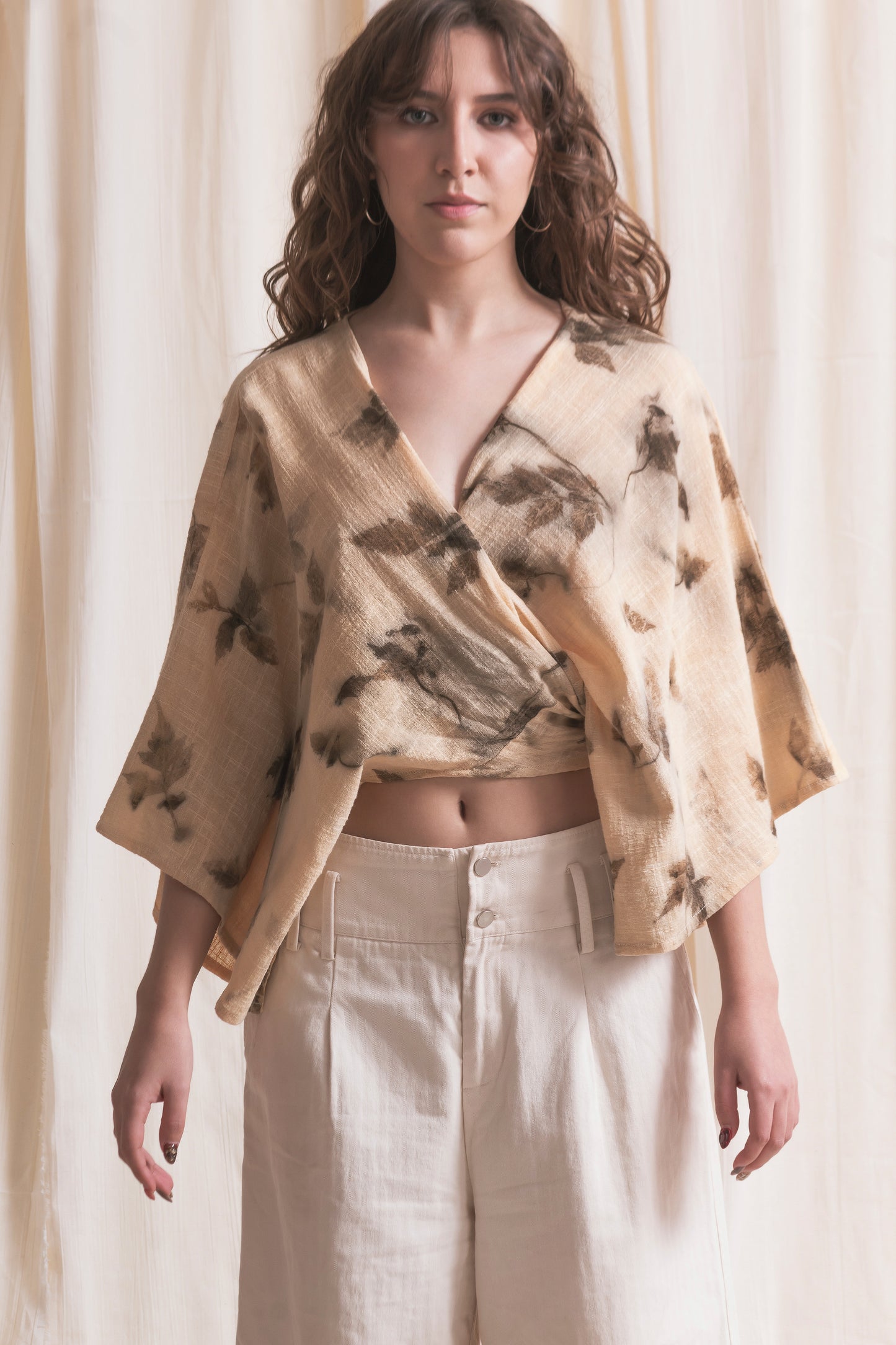 Blusa cruzada