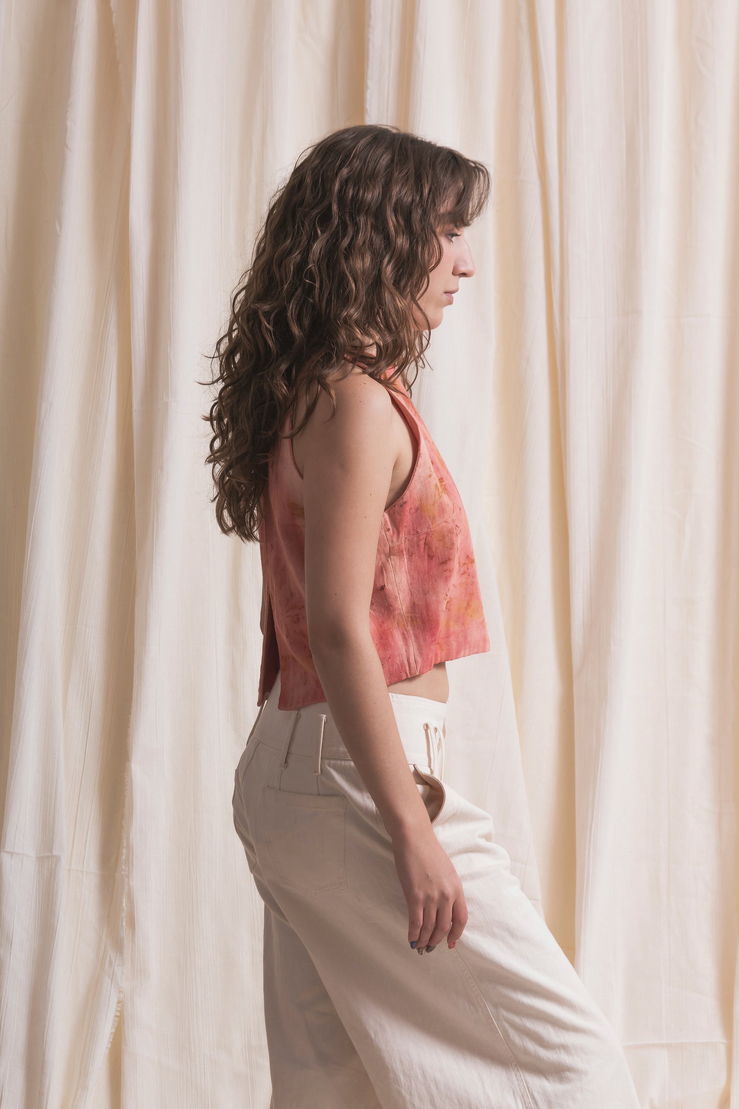 Blusa corte espalda